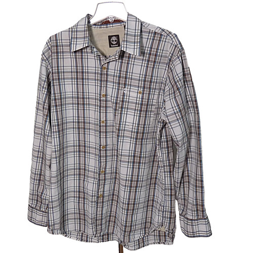 Timberland shirt mens plaid - timberland, l