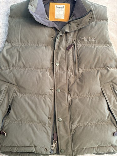 Timberland men vest jacket l - men's,