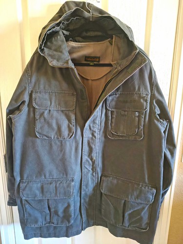 Timberland men gray hooded - men's,