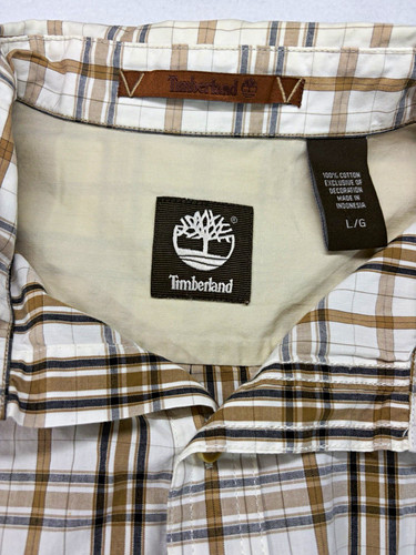 Timberland men plaid long - men's,