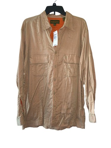 Mens nwt timberland cotton - l,