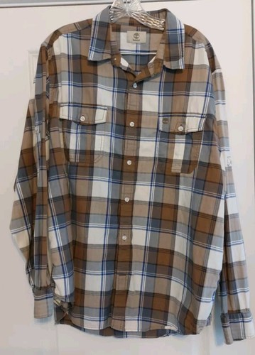 Timberland button up brown - timberland,