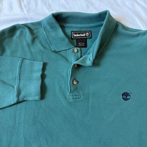 Vintage timberland teal long