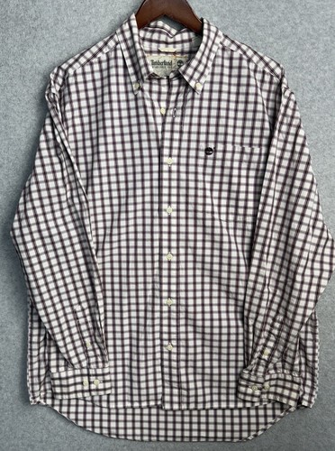 Vtg timberland plaid - timberland, button
